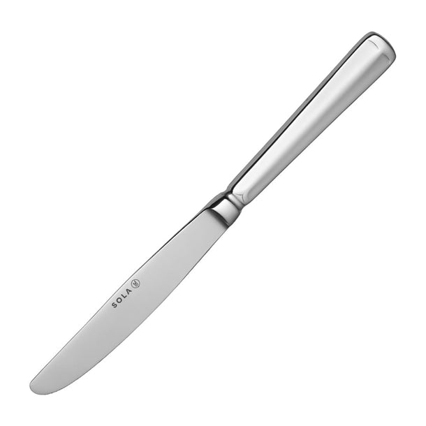 Sola Hollands Glad Dessert Knife Monobloc (Pack of 12) - FF830 Table Knives Churchill