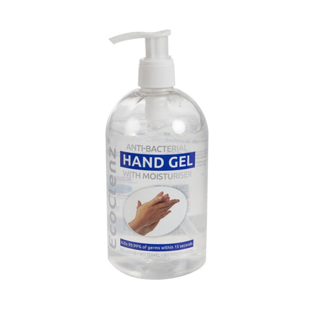 EcoClenz Anti-Bacterial Hand Gel 500ml - FJ880  EcoTech   