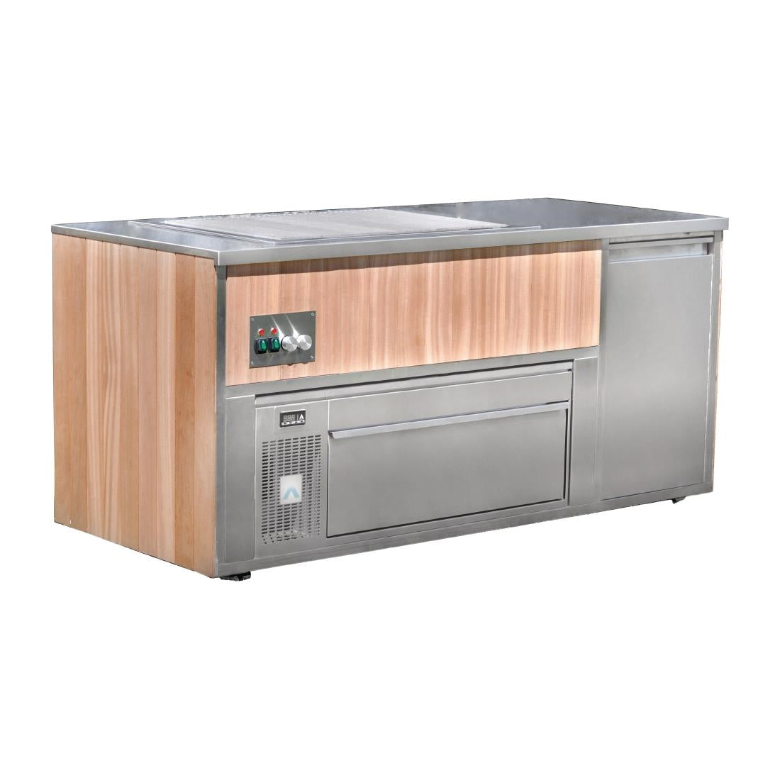 Synergy Grill Outdoor Cook Station 900 with Adande Drawer Fridge - FP451  Synergy Grill   