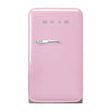 Smeg 50s Retro Mini Bar Fridge Pink FAB5RPK5 - FS274  Smeg   