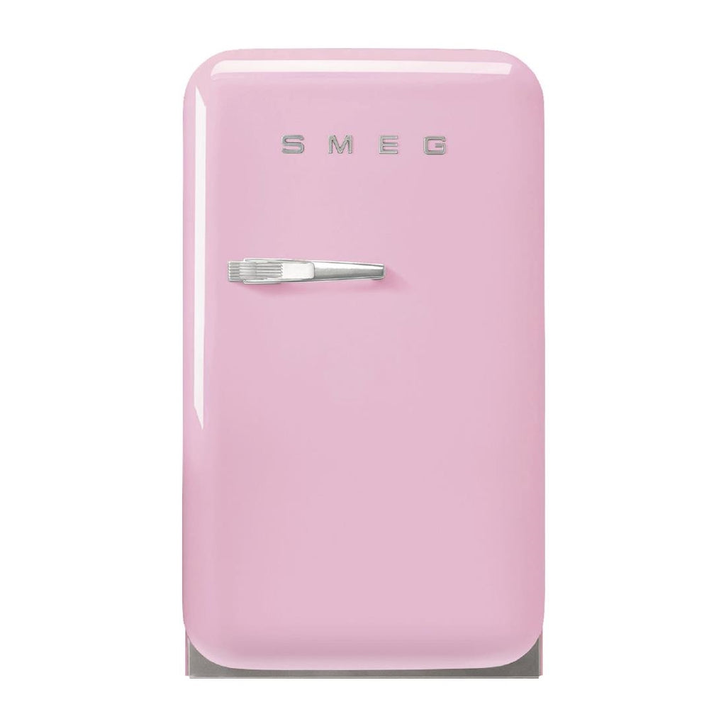 Smeg 50s Retro Mini Bar Fridge Pink FAB5RPK5 - FS274  Smeg   