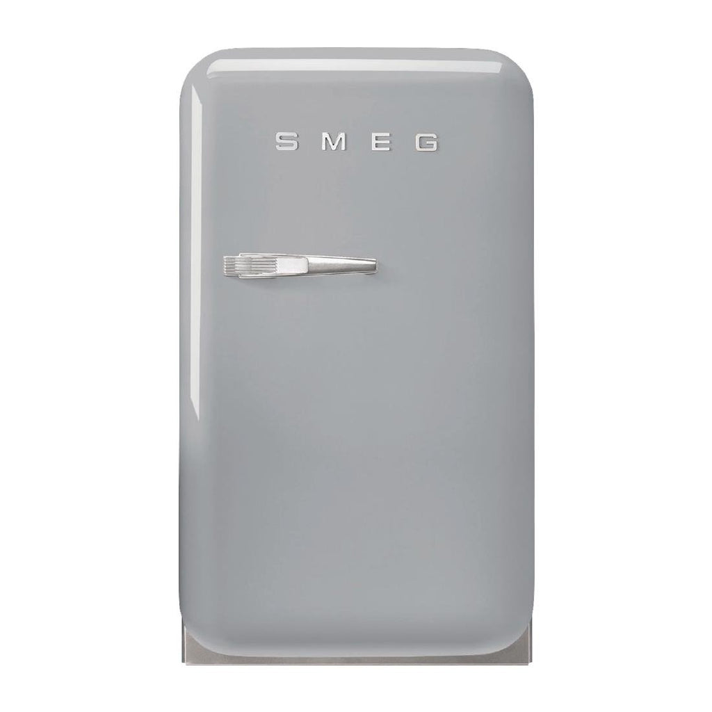 Smeg 50s Retro Mini Bar Fridge Silver FAB5RSV5 - FS276  Smeg   