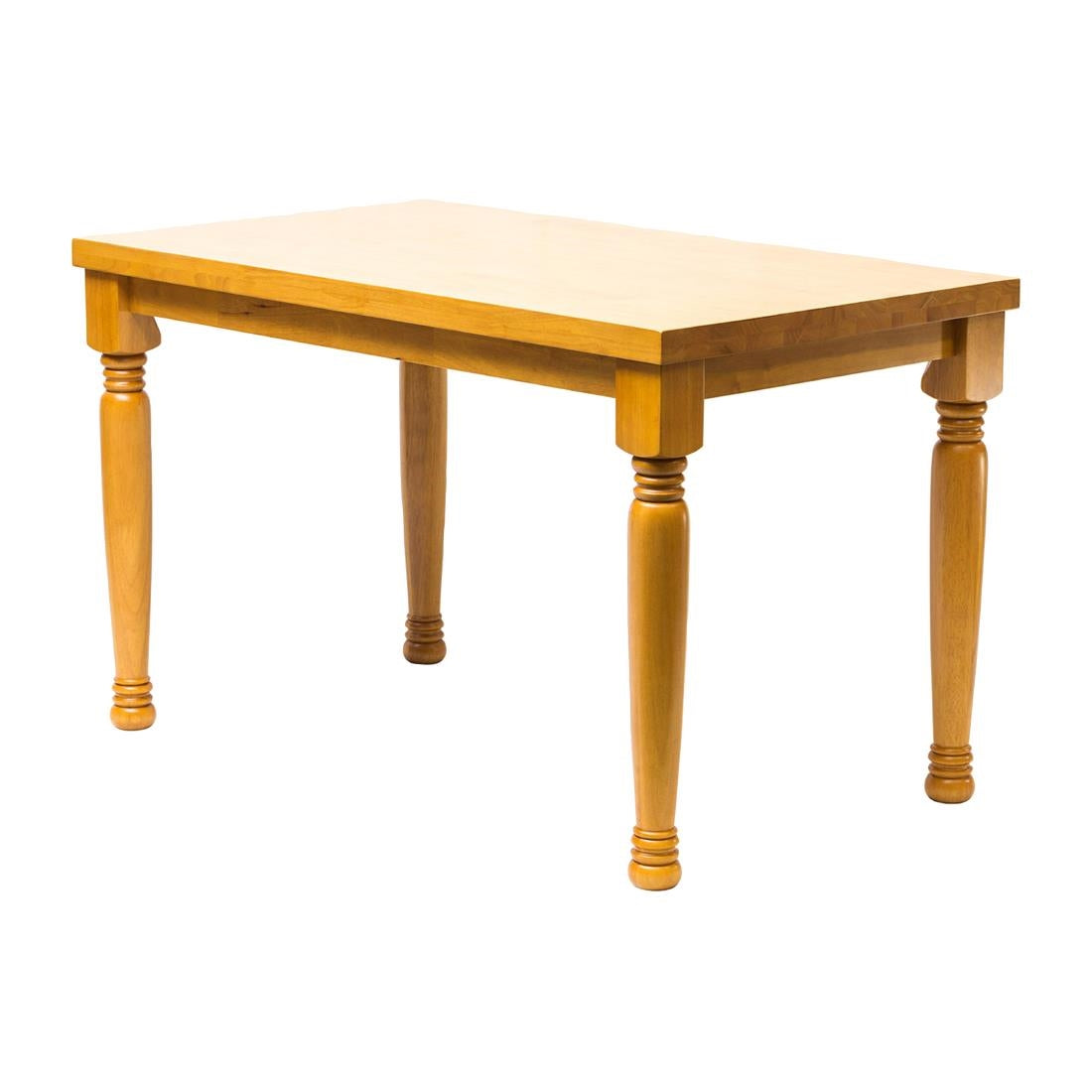 Cotswold Soft Oak Rectangular Dining Table 1200x700mm - FT494 Wooden Tables Everyday   