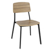 Bolero Beaufort Wooden Interior Dining Chairs (Pack of 2) - FU524 Wooden Dining Chairs Bolero   