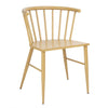 Bolero Harrowdene Metal Side Chairs Wood Effect (Pack of 2) - FU526 Wooden Dining Chairs Bolero   