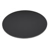 Bolero Matte Black Round Outdoor Table Top 600mm - FU531 Solid Colour Table Tops Bolero   