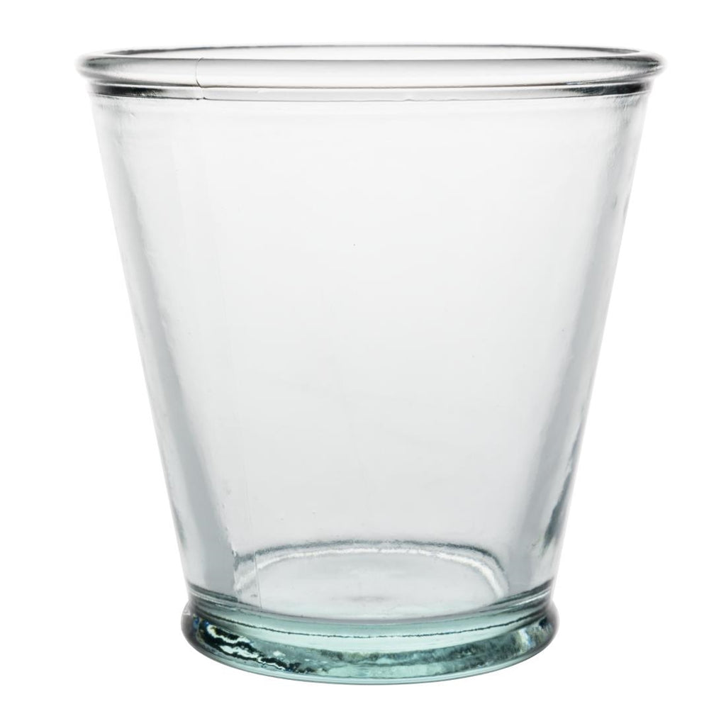 Olympia Recycled Glass Conical Tumblers 220ml (Pack of 6) - FU596 Utopia Hi Balls and Tumblers Olympia   