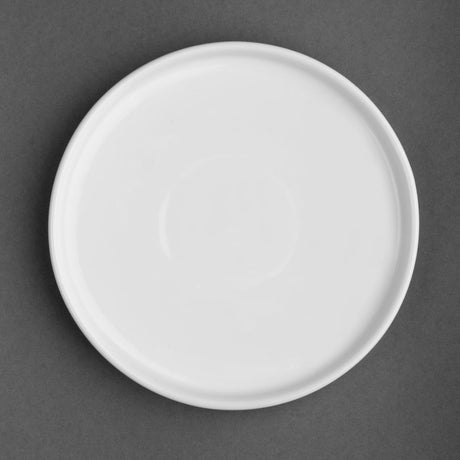 Olympia Whiteware Flat Round Plates 150mm (Pack of 6) - FW812 Plates Olympia