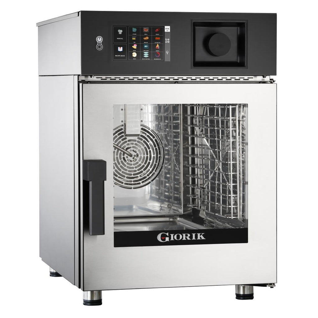 Giorik Kore KID061W 6 x 1/1GN Slimline Gas Combi Oven with Wash System LPG - FW898  Giorik   