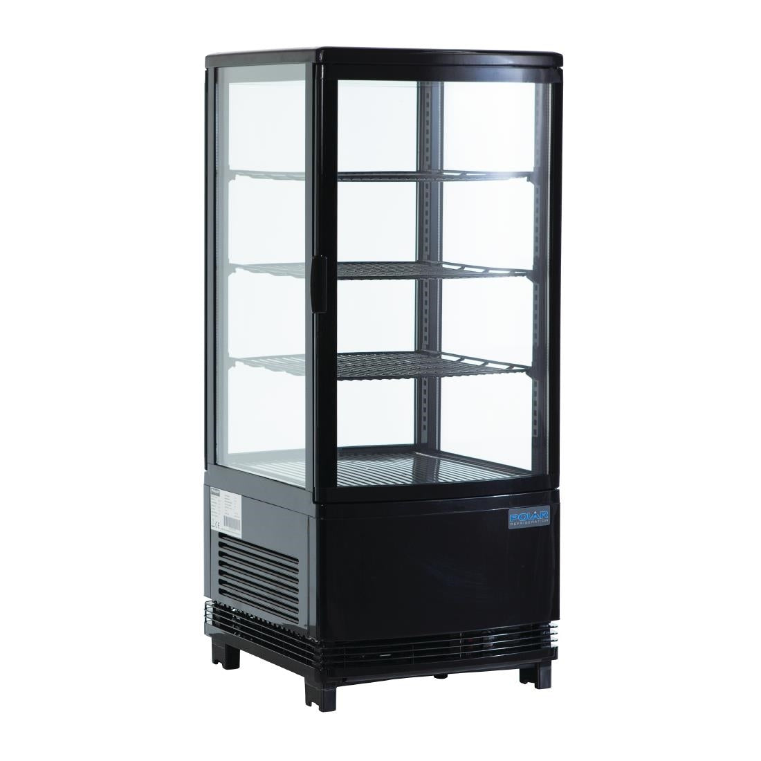 Polar C-Series Energy Efficient  Display Fridge Black 68Ltr - CX577  Polar   