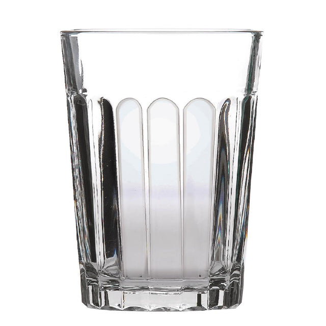 Libbey Duratuff Panelled Tumblers 210ml (Pack of 12) - GD720 Utopia Hi Balls and Tumblers Libbey   