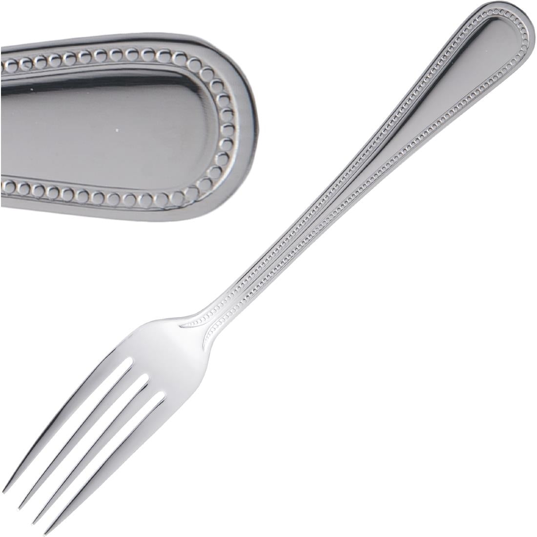 Amefa Bead Table Fork (Pack of 12) - GD952 Amefa Cutlery Amefa   