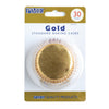 PME Cupcake Baking Cases Gold (Pack of 30) - GE848 Cake Boxes & Boards PME   