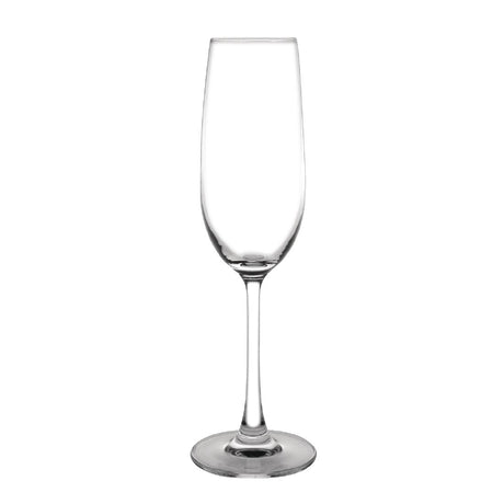 Olympia Modale Crystal Champagne Flutes 215ml (Pack of 6) - GF728 Champagne Glasses Olympia   