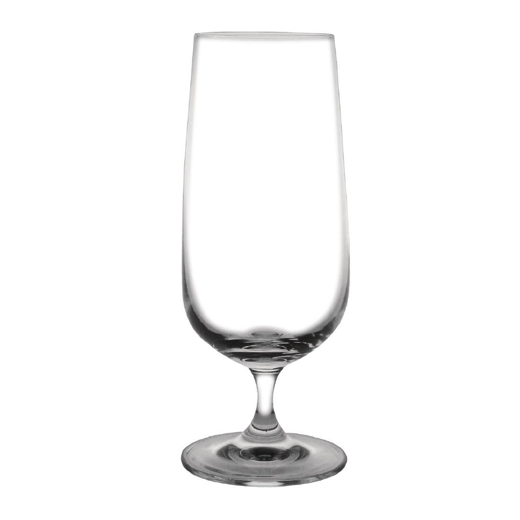 Olympia Bar Collection Crystal Stemmed Beer Glasses 410ml (Pack of 6) - GF742 Beer Glasses Olympia   