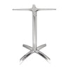 Bolero Flip Top Aluminium Table Base - GF962 Poseur Height Table Bases Bolero   