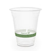 Vegware Compostable PLA Cold Cup 96-Series 12oz (Pack of 1000) - HS965 Disposable Glasses Vegware   