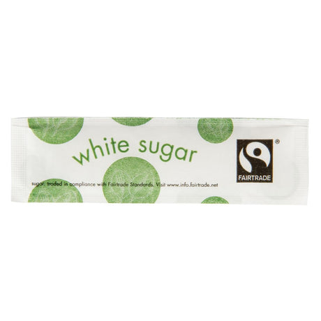 Vegware Compostable Fairtrade White Sugar Sticks (Pack of 1000) - GK100  Vegware   