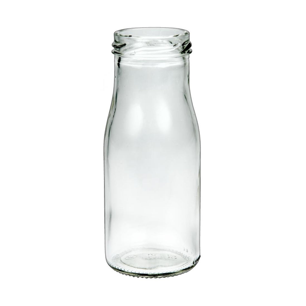 Artis Mini Milk Bottle 155ml (Pack of 18) - GL160 Cocktail Glasses Artis   