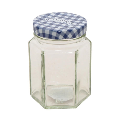 Kilner Hexagonal Twist Top Jar 110ml - GL871  Kilner   