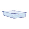 Araven ABS Food Storage Container Blue GN 1/1 100mm - GP589  Araven   