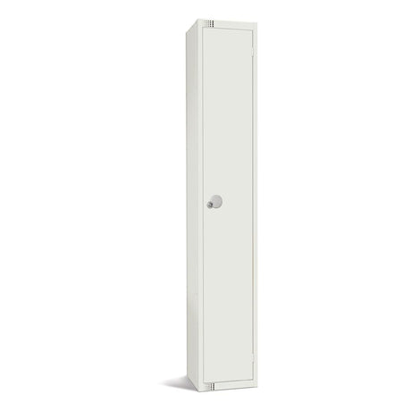 Elite Single Door Coin Return Locker White - GR302-CN Steel Lockers 300mm Deep Elite Lockers   