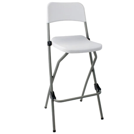 Bolero Folding High Stools (Pack of 2) - GR322 Plastic Bar Stools Bolero   