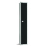 Elite Single Door Manual Combination Locker Locker Black - GR670-CL Steel Lockers 300mm Deep Elite Lockers   