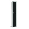 Elite Single Door Coin Return Locker Black - GR670-CN Steel Lockers 300mm Deep Elite Lockers   