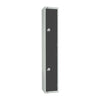 Elite Double Door Camlock Locker Graphite Grey - GR692-C Steel Lockers 450mm Deep Elite Lockers   