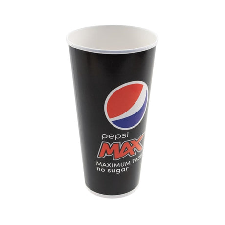 Pepsi Max Cold Cups 22oz (Pack of 1000) - HC198 Disposable Glasses Pepsi Max   