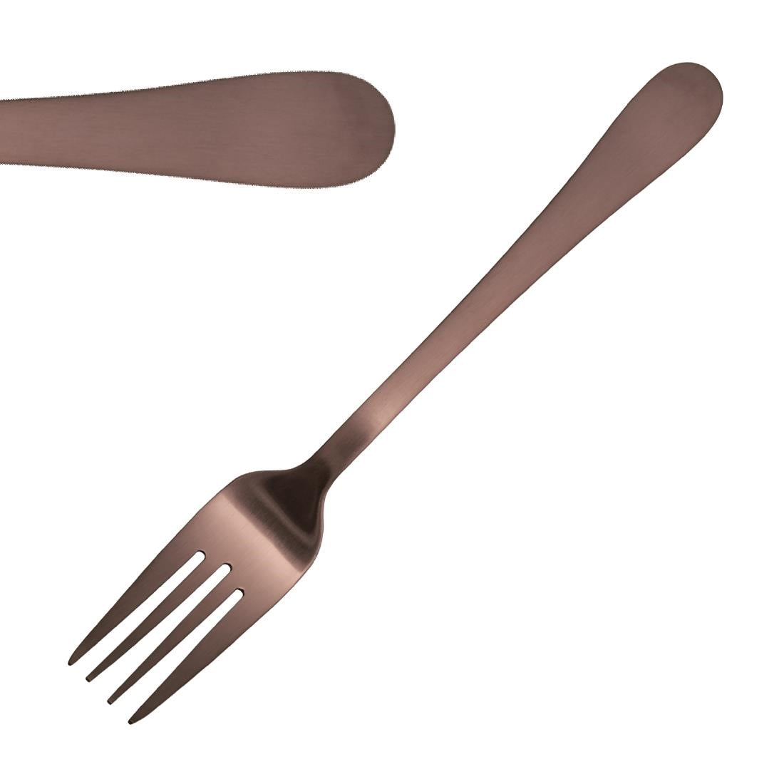 Olympia Cyprium Copper Dessert Fork (Pack of 12) - HC343 Olympia Cutlery Olympia   