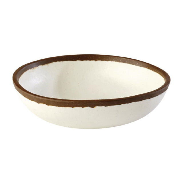 APS Crocker Low Bowl 165mm Cream - HC729 Bowls APS