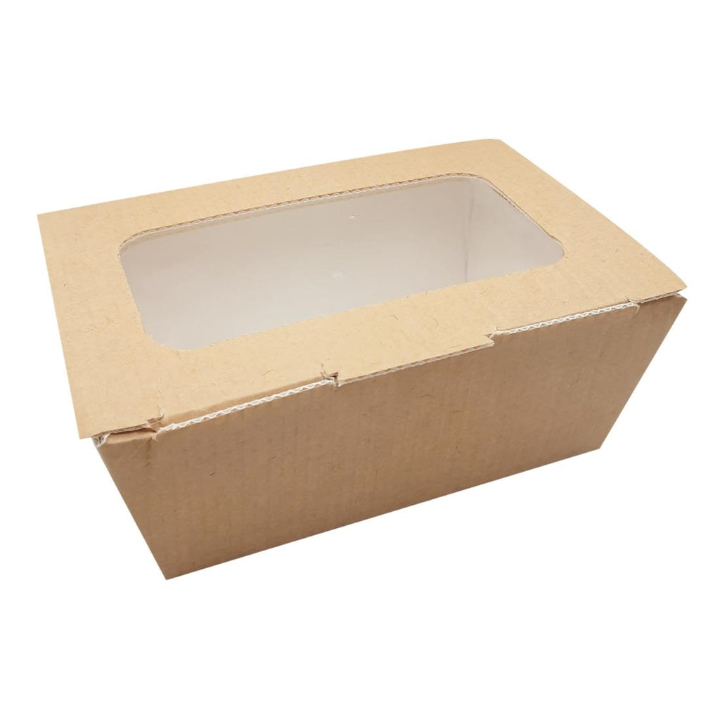 Huhtamaki Taste Small Food to Go Box (with Window) (Pack of 360) - HP955 Takeaway Food Containers Huhtamaki   