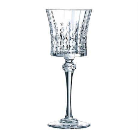 Cristal d'Arques Lady Diamond Wine Glasses 190ml (Pack of 8) - HY879 Wine Glasses Cristal d'Arques   