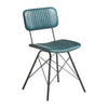 Duke Side Chair Vintage Teal (Pack of 2) - HS609 Upholstered Dining Chairs Everyday   