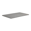 Enduratop Rectangular Grey Table Top 1200x700mm - HS634 Solid Colour Table Tops Everyday   