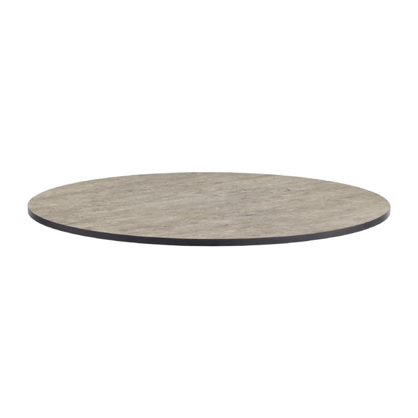 Extrema Round Cement Textured Table Top 690mm - HS659 Stone Effect Table Tops Everyday   