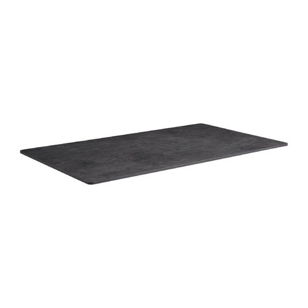 Extrema Rectangular Metallic Anthracite Table Top 1190x690mm - HS675 Solid Colour Table Tops Everyday   