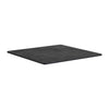 Extrema Square Metallic Anthracite Table Top 600x600mm - HS676 Solid Colour Table Tops Everyday   