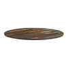 Extrema Round Planked Vintage Wood Table Top 690mm - HS696 Wood Effect Table Tops Everyday   