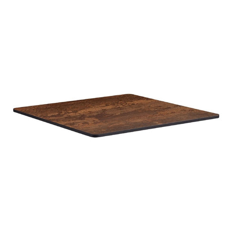 Extrema Square Vintage Copper Table Top 600x600mm - HS700 Wood Effect Table Tops Everyday   