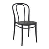 Victor Side Chair Black (Pack of 2) - HS801 Plastic Chairs Everyday   