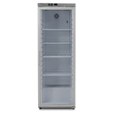 Blizzard Single Glass Door Stainless Steel Upright Refrigerator - HSG40 Refrigeration Uprights - Single Door Blizzard   