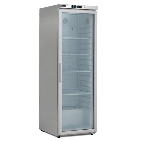 Blizzard Single Glass Door Stainless Steel Upright Refrigerator - HSG40 Refrigeration Uprights - Single Door Blizzard   