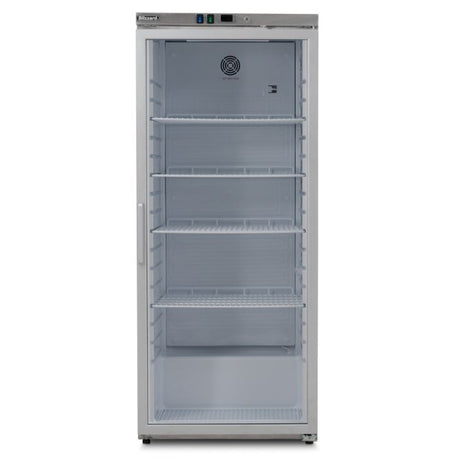 Blizzard Single Glass Door Stainless Steel Upright Refrigerator - HSG60 Refrigeration Uprights - Single Door Blizzard   