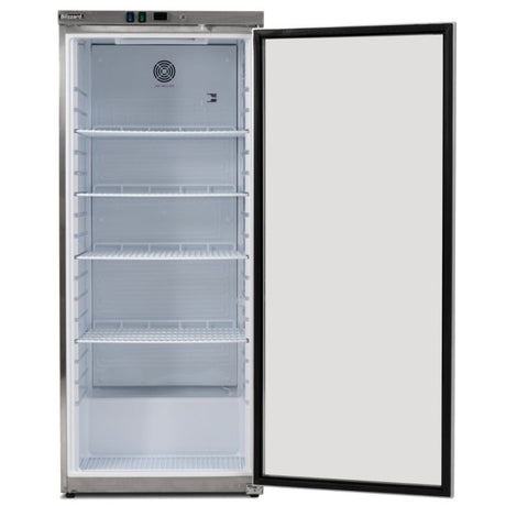 Blizzard Single Glass Door Stainless Steel Upright Refrigerator - HSG60 Refrigeration Uprights - Single Door Blizzard   