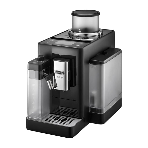 De'Longhi Rivelia Bean to Cup Coffee Machine Black - HW187  DeLonghi   