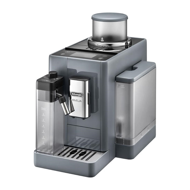 De'Longhi Rivelia Bean to Cup Coffee Machine Grey - HW188  DeLonghi   