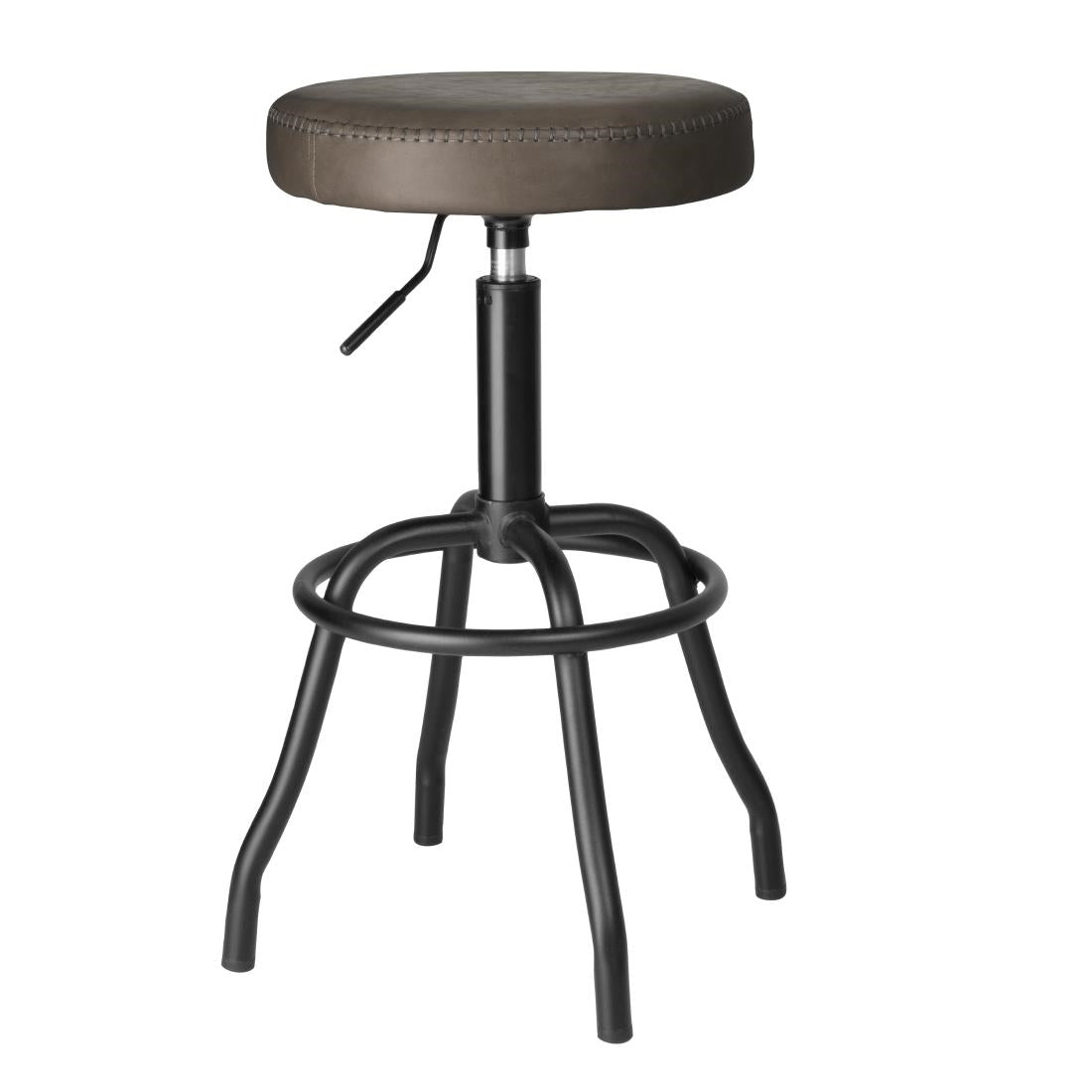 Bolero Brooklyn PU High Bar Stool - Mocha - HW291 All Stools Bolero   